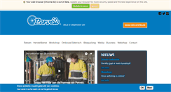 Desktop Screenshot of pervelo.be